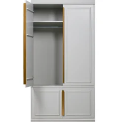 New WOOOD Organize kast 62 cm grenen mist