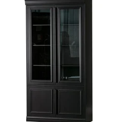 Best WOOOD Organize vitrinekast 44 cm grenen matzwart