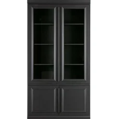 Best WOOOD Organize vitrinekast 44 cm grenen matzwart