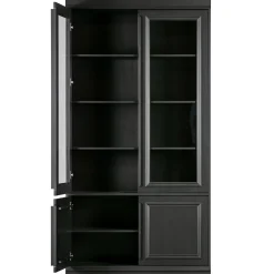 Best WOOOD Organize vitrinekast 44 cm grenen matzwart