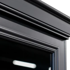 Best WOOOD Organize vitrinekast 44 cm grenen matzwart