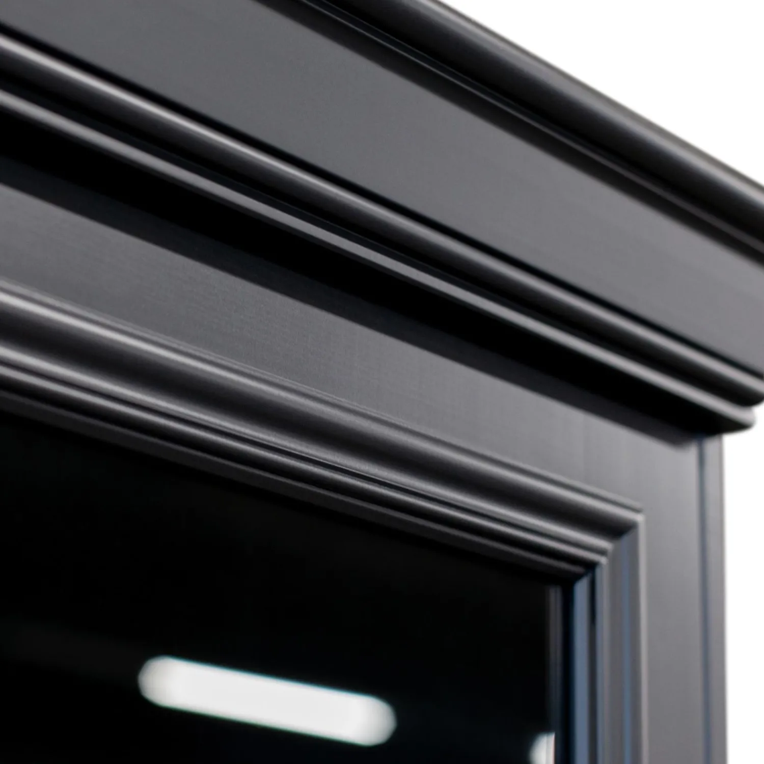 Best WOOOD Organize vitrinekast 44 cm grenen matzwart