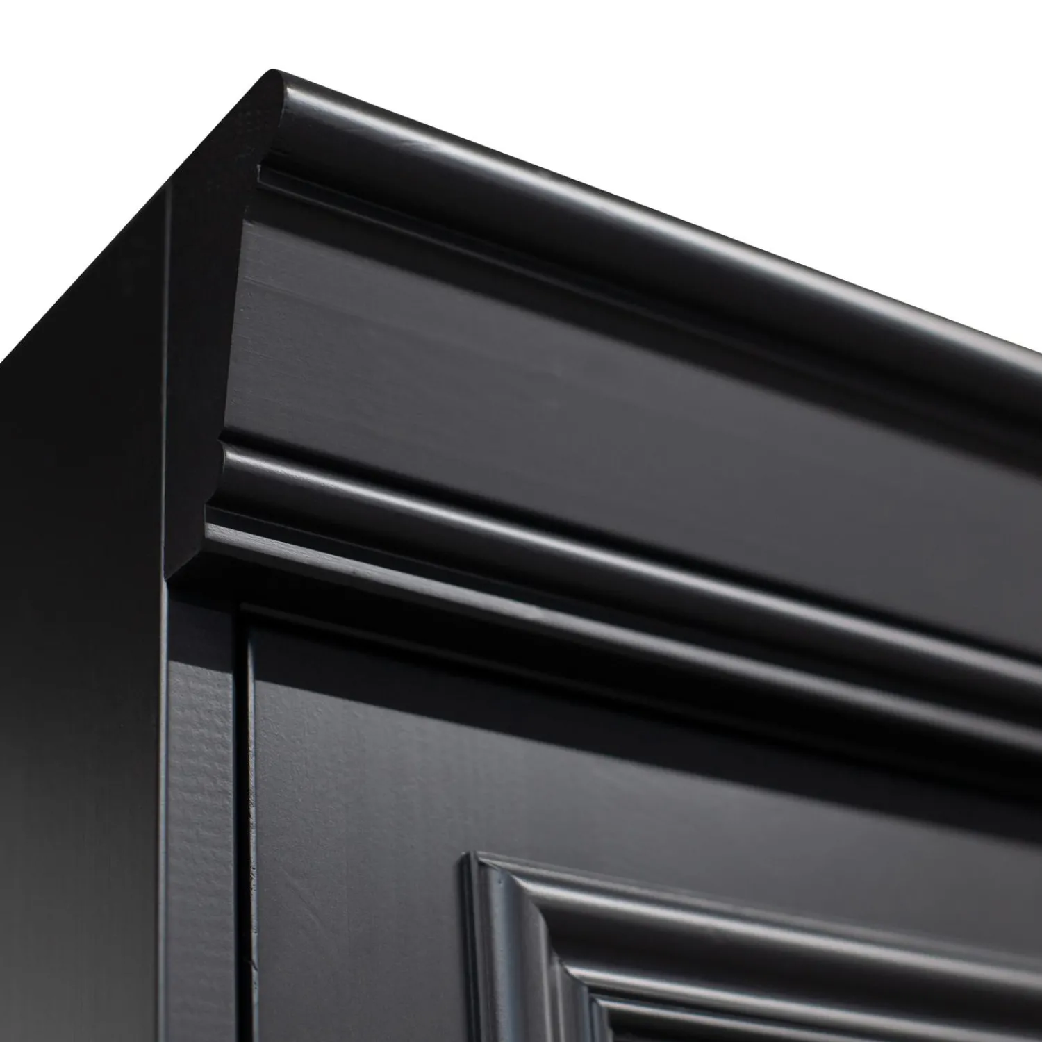 Best WOOOD Organize vitrinekast 44 cm grenen matzwart