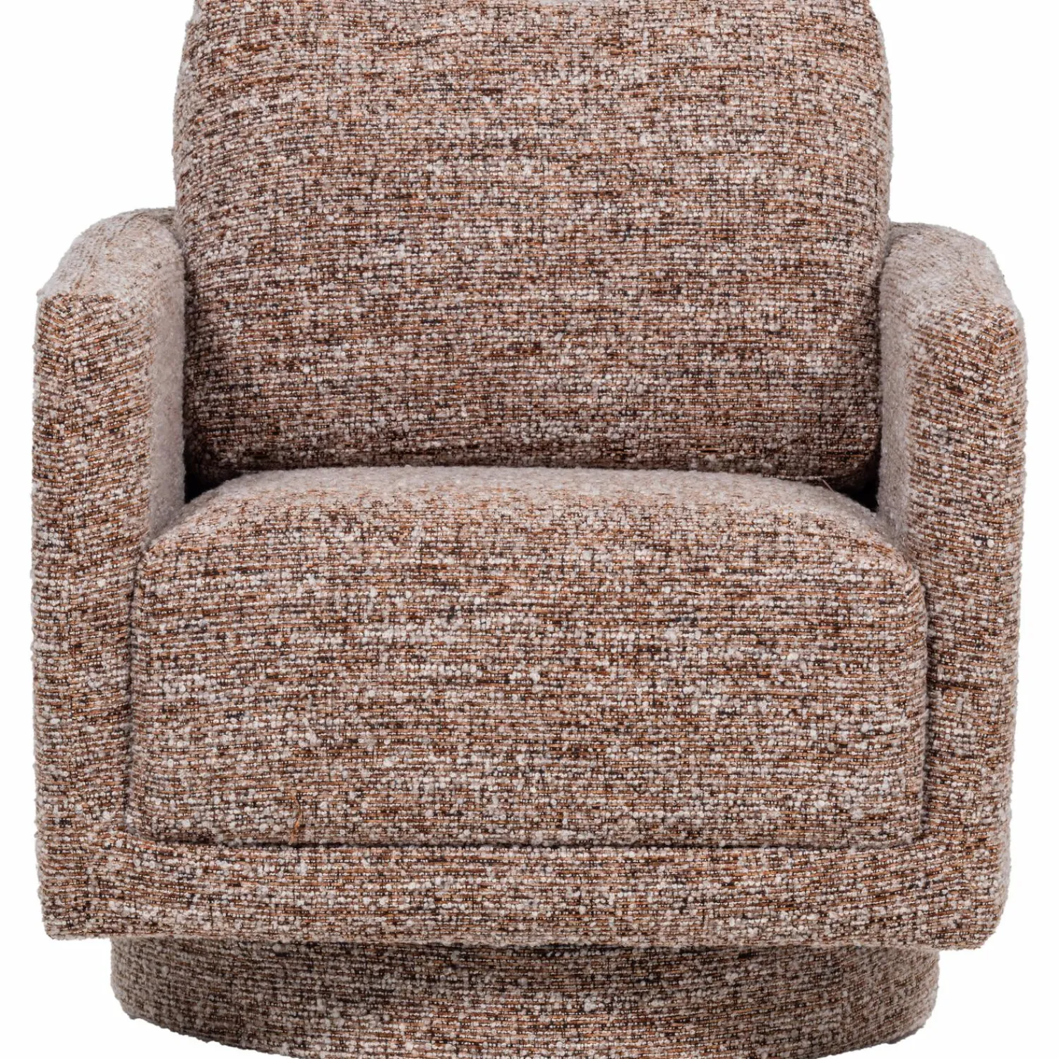 Clearance WOOOD Oska draaifauteuil Bruin melange