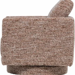 Clearance WOOOD Oska draaifauteuil Bruin melange