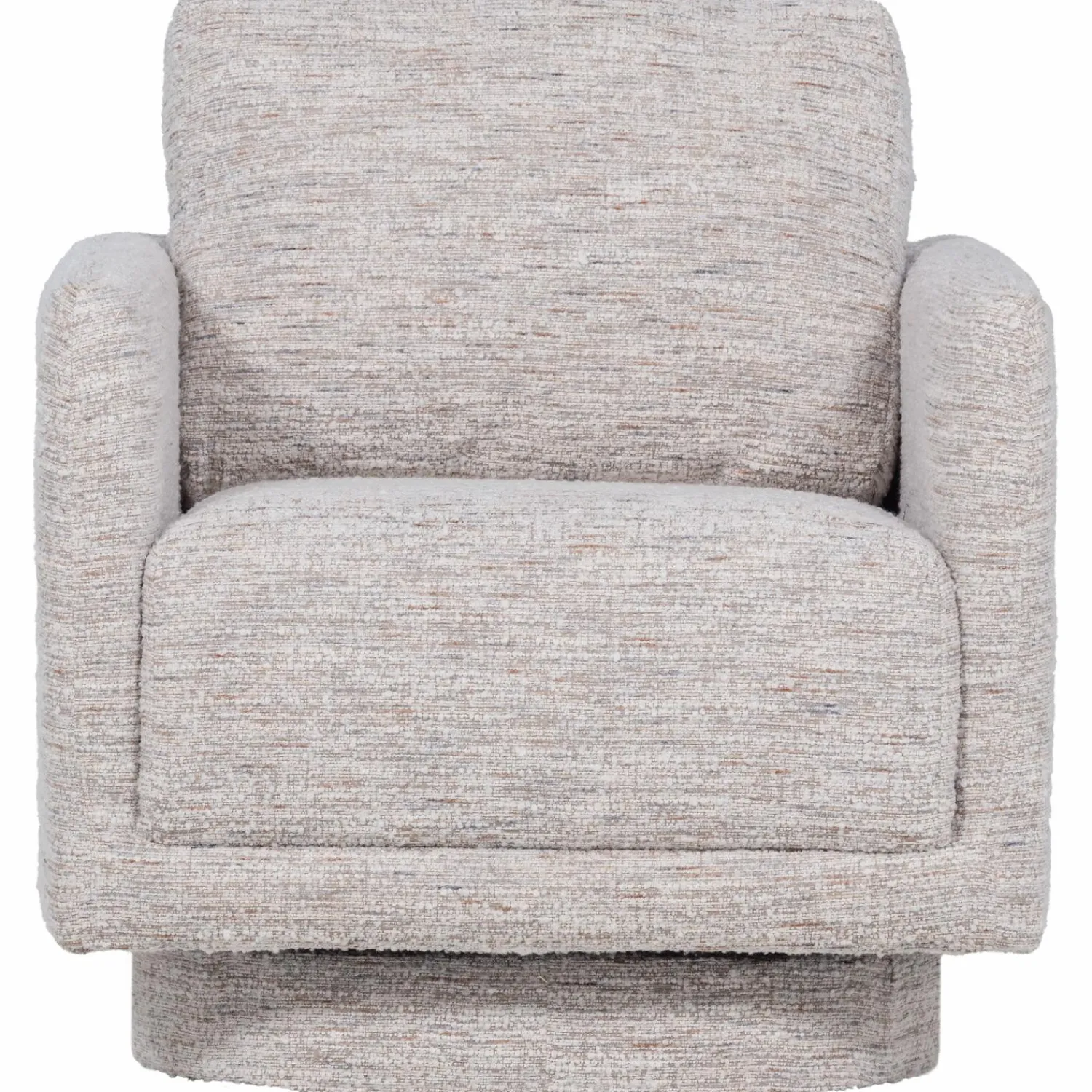 Hot WOOOD Oska draaifauteuil Naturel melange