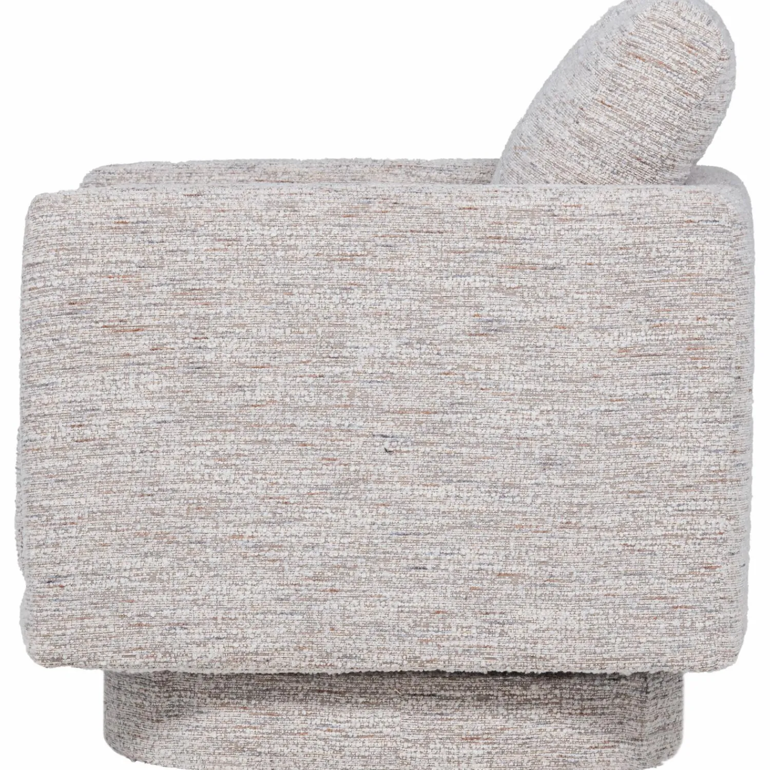 Hot WOOOD Oska draaifauteuil Naturel melange