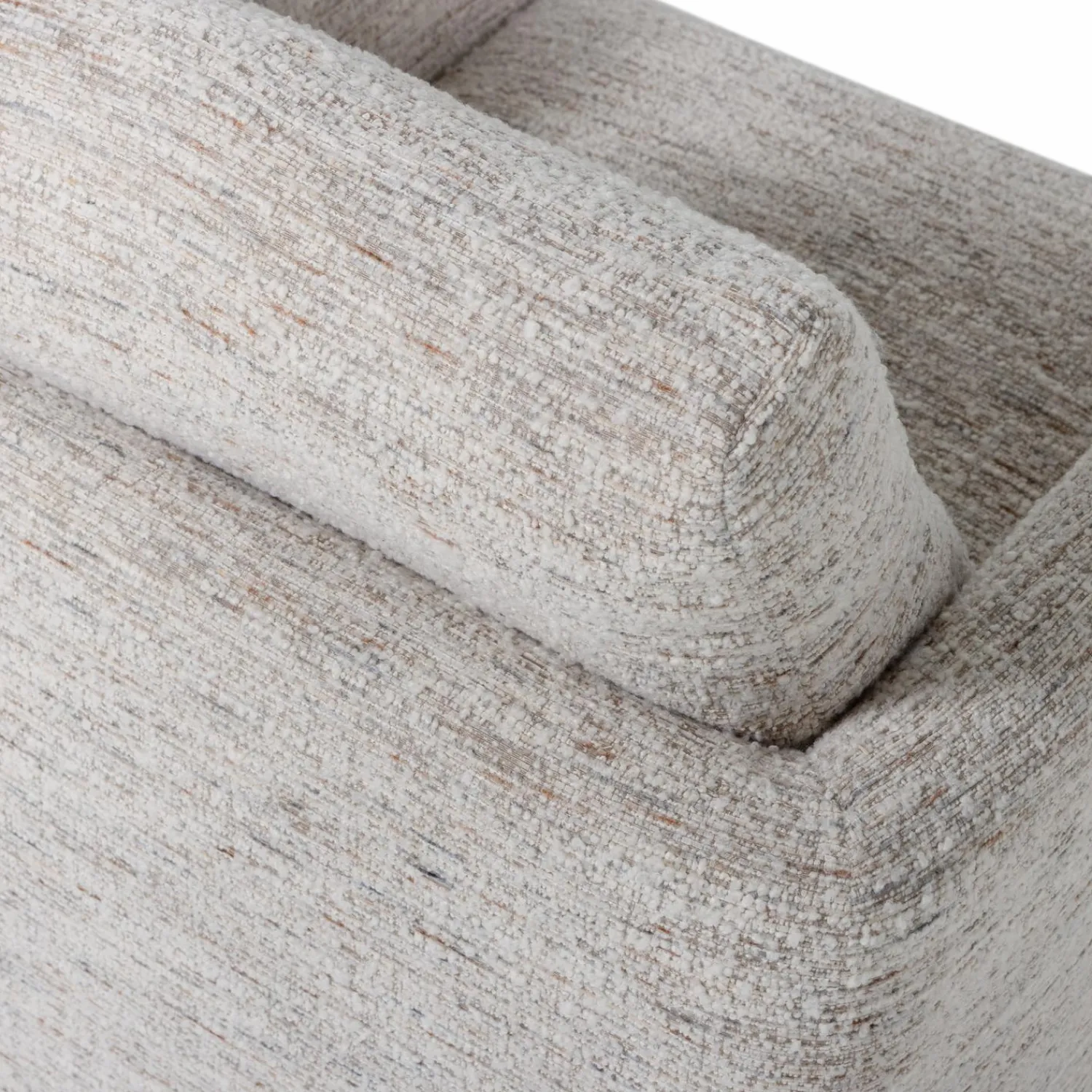 Hot WOOOD Oska draaifauteuil Naturel melange