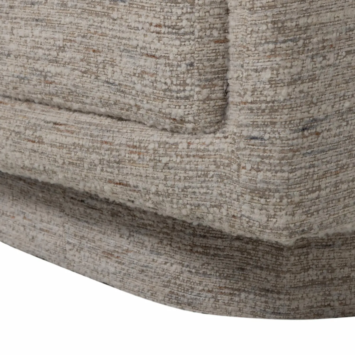 Hot WOOOD Oska draaifauteuil Naturel melange