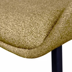 New WOOOD Parade eetkamerstoel melange stof Mosterd