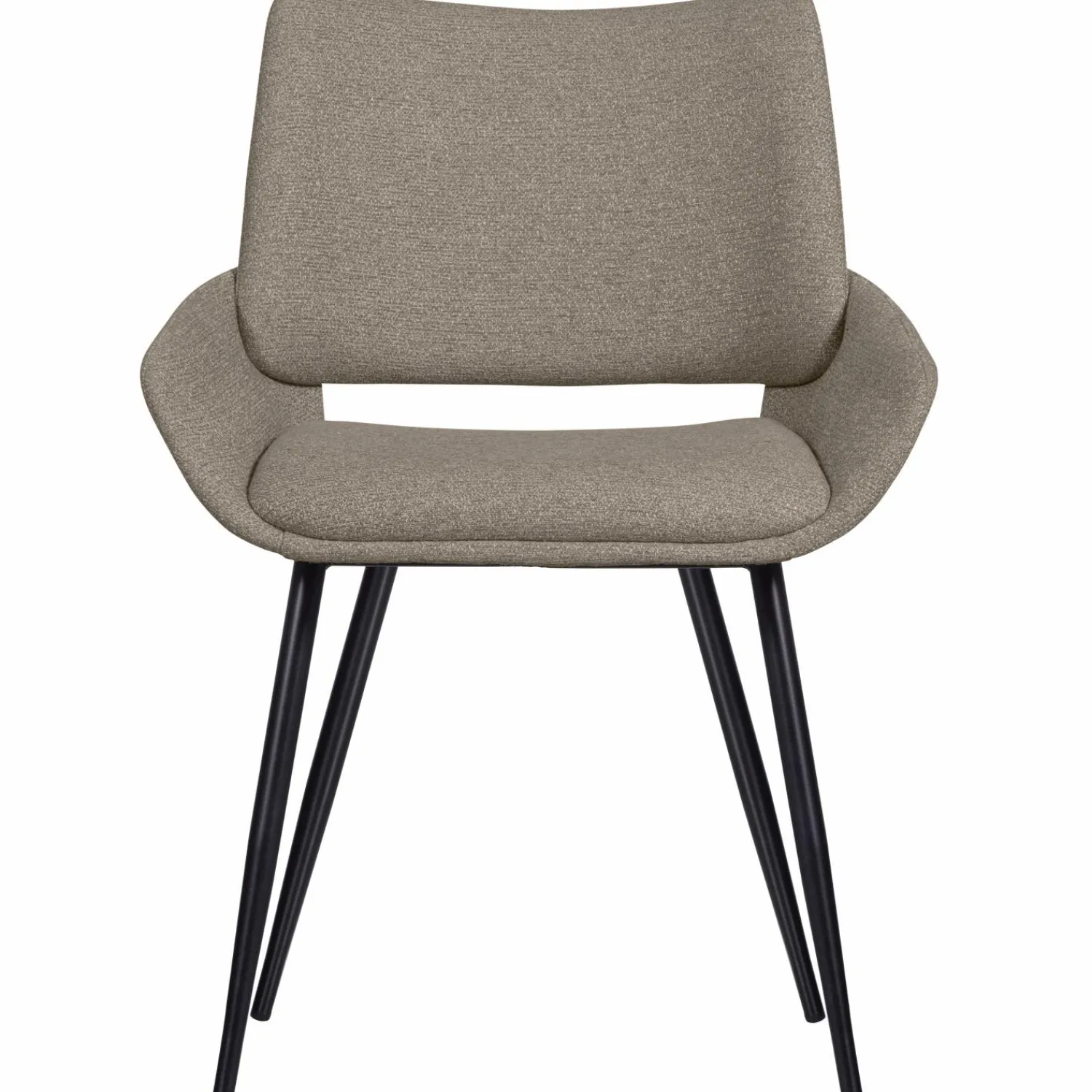 Online WOOOD Parade eetkamerstoel melange stof Zand