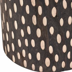 Best WOOOD Perry kruk hout donkerbruin