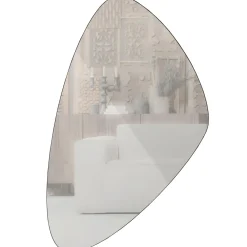 Outlet WOOOD Philou spiegel 80x50 cm Zwart