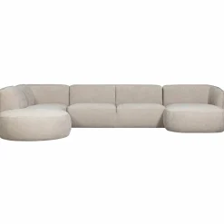 Outlet WOOOD Polly bank U-vorm links Zand