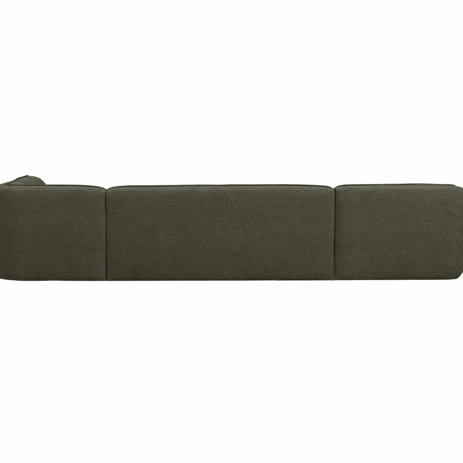 Discount WOOOD Polly bank U-vorm rechts Warm groen