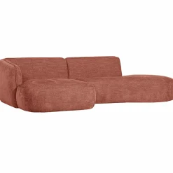 New WOOOD Polly chaise longue links Roze