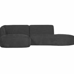WOOOD Polly chaise longue links Grijs