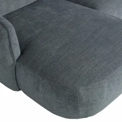 Best WOOOD Polly chaise longue links Blauw/groen