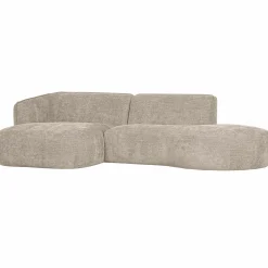 Sale WOOOD Polly chaise longue links Zand