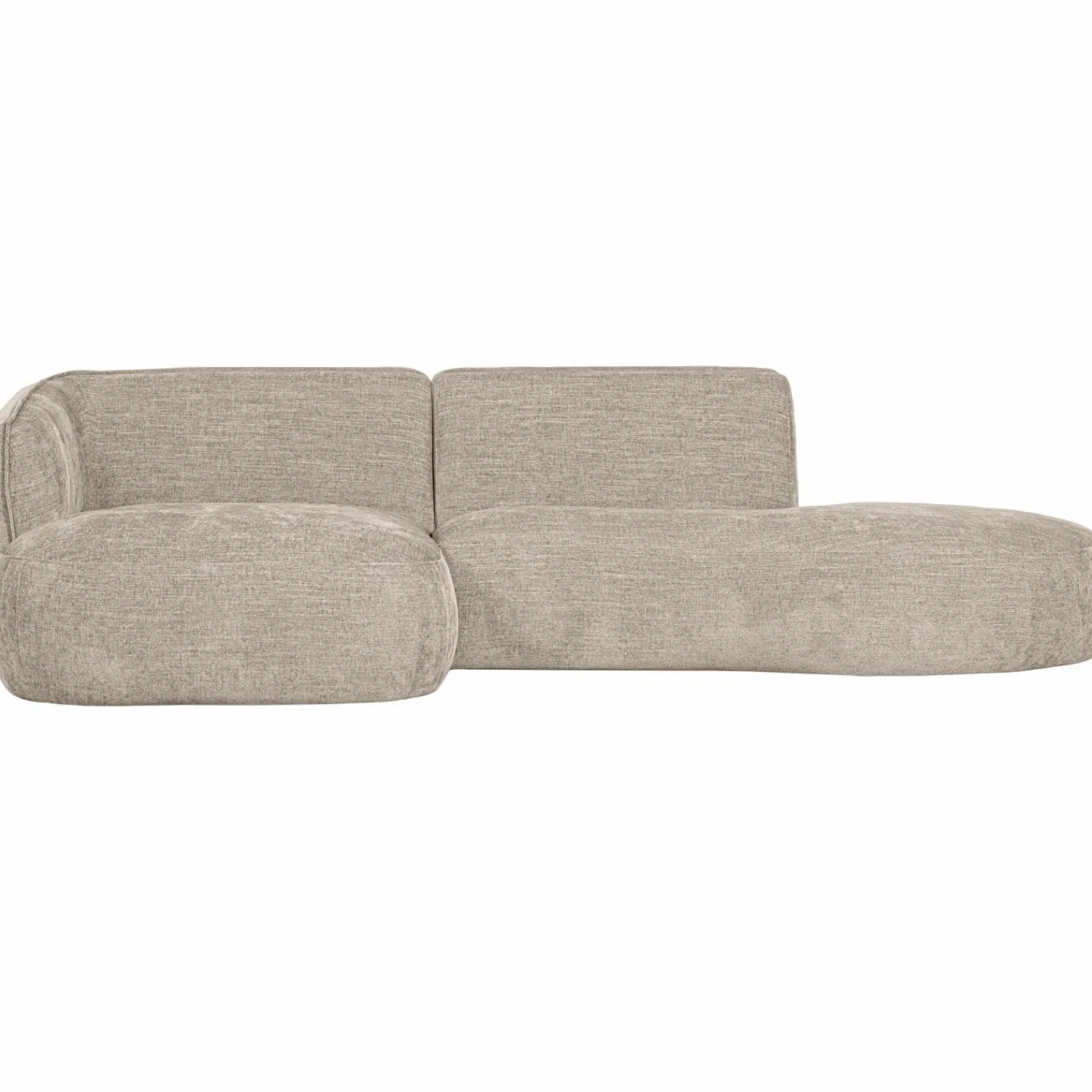 Sale WOOOD Polly chaise longue links Zand