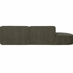 Clearance WOOOD Polly chaise longue rechts warm Groen