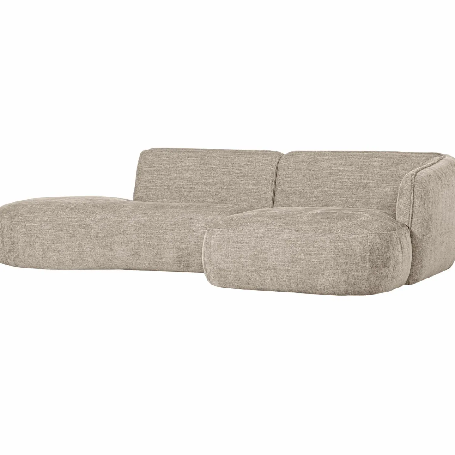 WOOOD Polly chaise longue rechts Zand