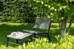 Outlet WOOOD Pom tuinhocker aluminium veelkleurig