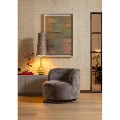 Discount WOOOD Popular draaifauteuil Taupe