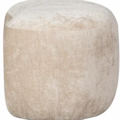 Clearance WOOOD Popular organische poef Naturel