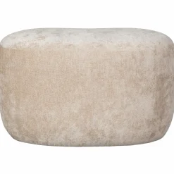 Clearance WOOOD Popular organische poef Naturel