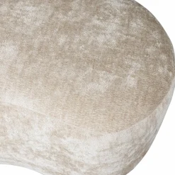 Clearance WOOOD Popular organische poef Naturel