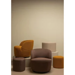 Online WOOOD Puuk poef mesh naturel 38x60x47 cm