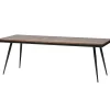 Online WOOOD Rhombic eettafel 220x90 cm hout/metaal