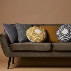 Discount WOOOD Rocco bank 187 cm velvet warm Groen