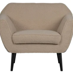 Clearance WOOOD Rocco fauteuil teddy Zand