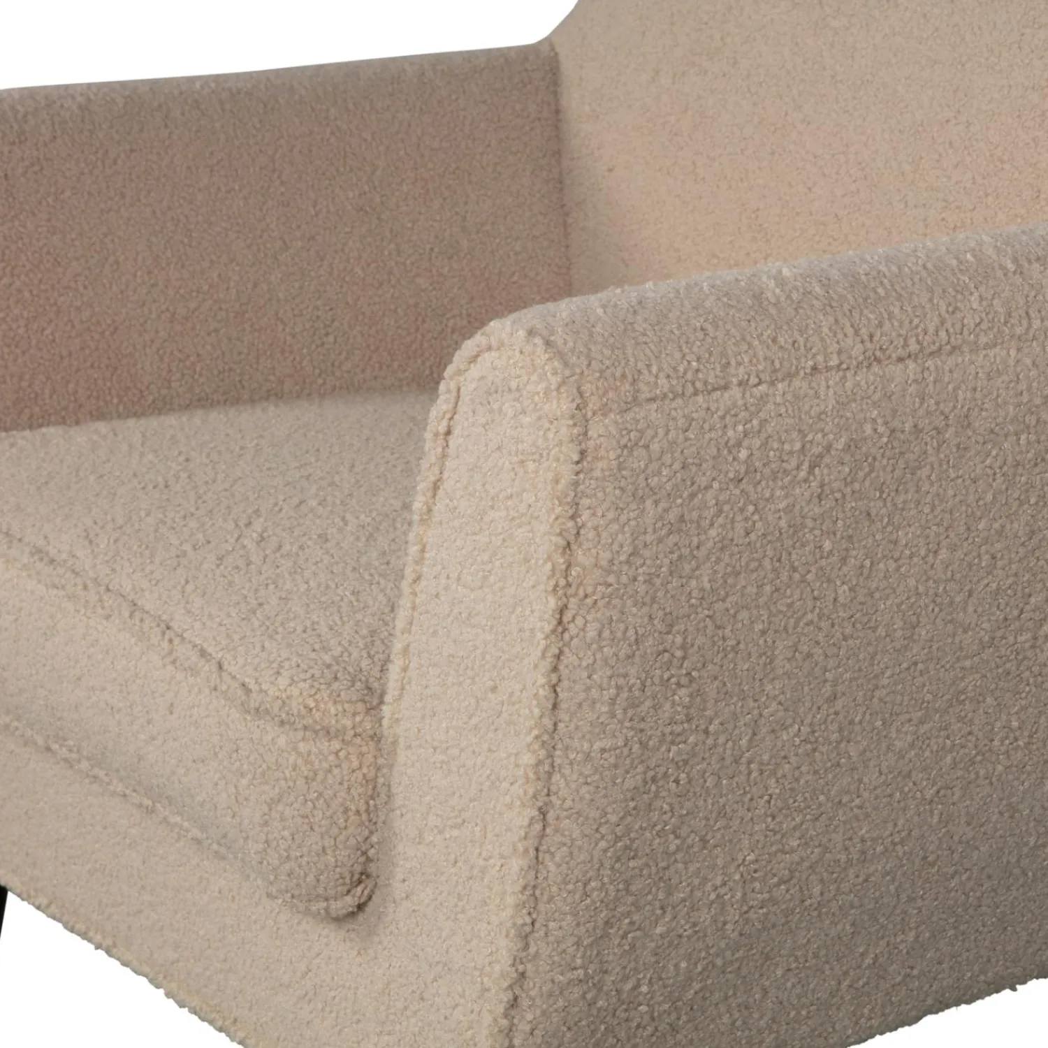 Clearance WOOOD Rocco fauteuil teddy Zand