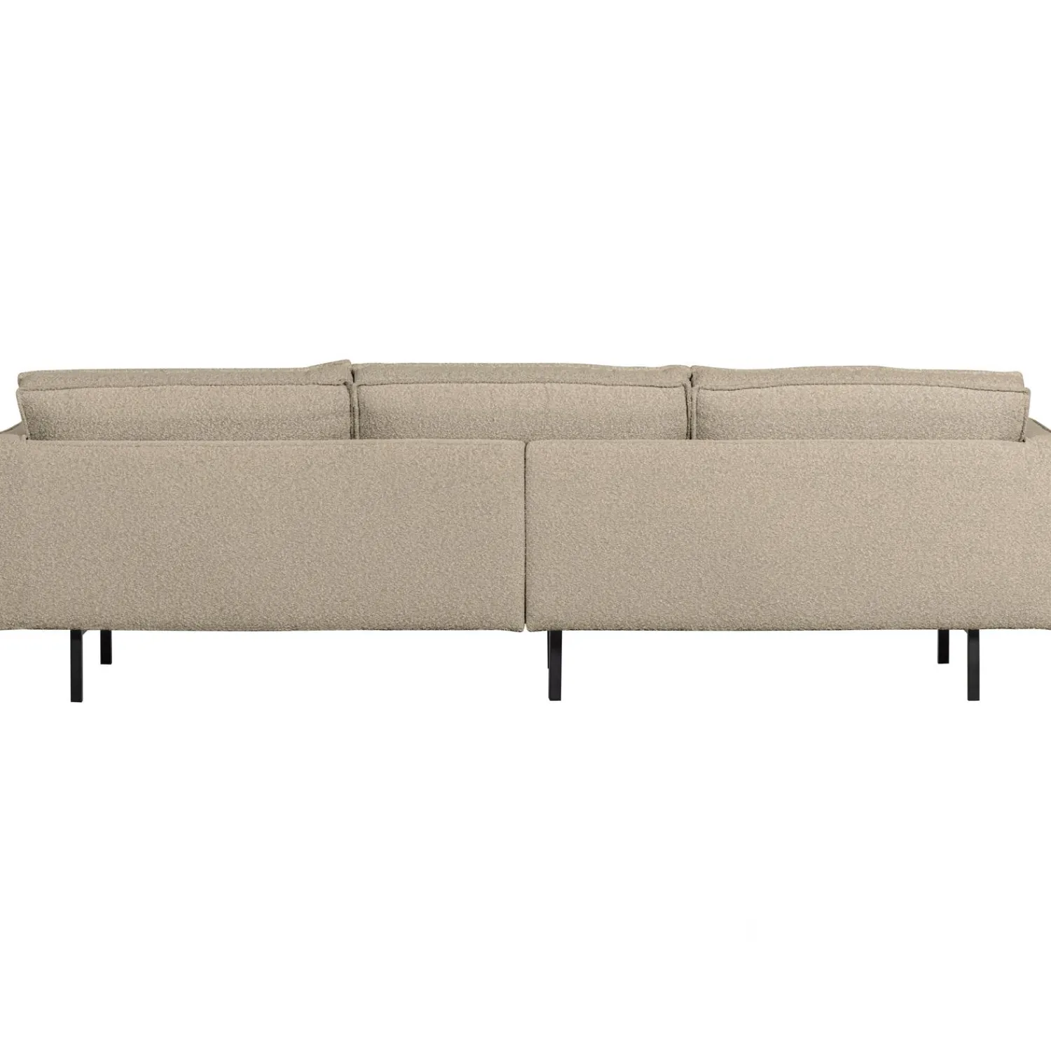 WOOOD Rodeo bank 3-zits bouclé Beige