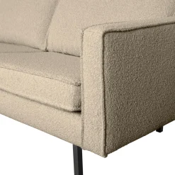 WOOOD Rodeo bank 3-zits bouclé Beige