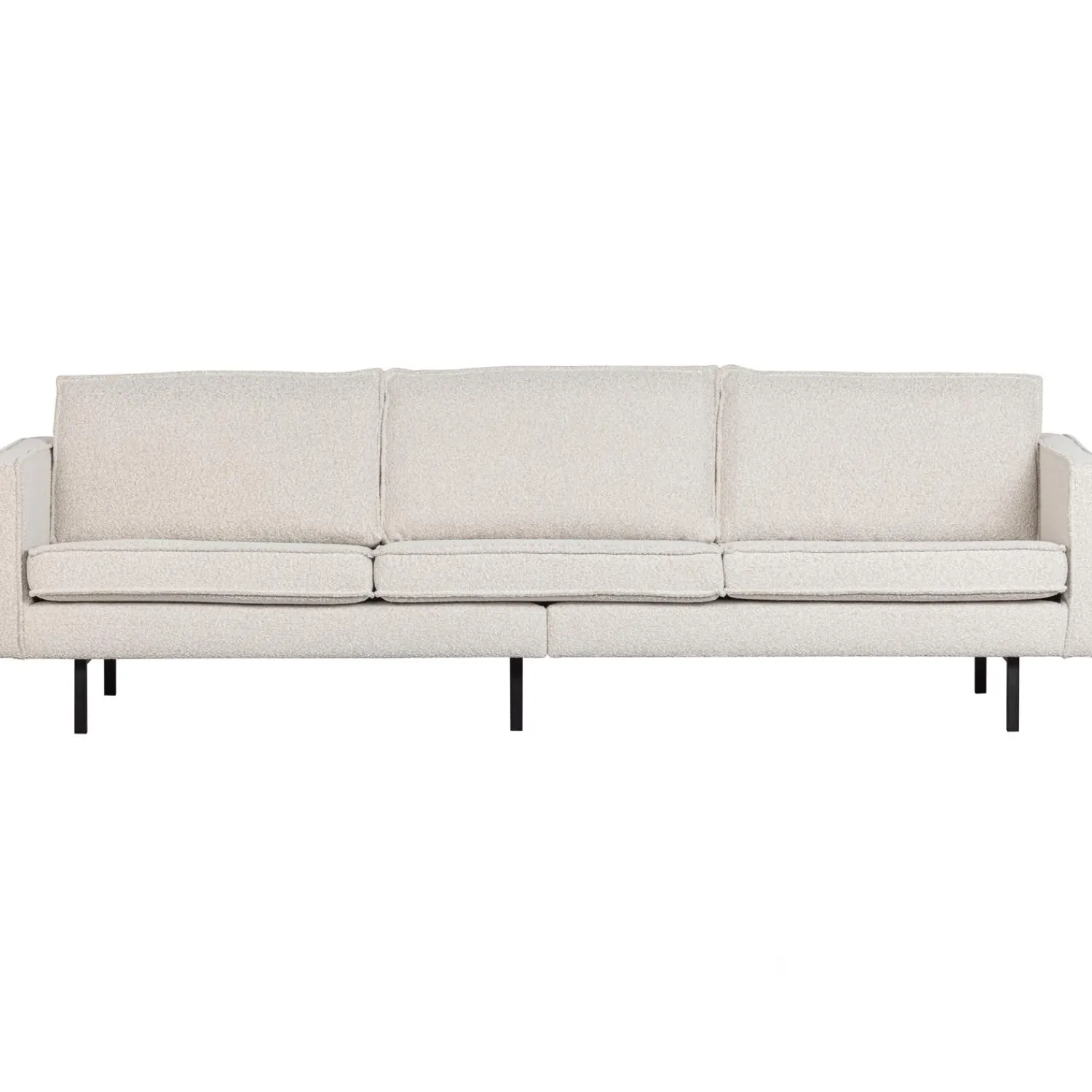 Best WOOOD Rodeo bank 3-zits bouclé Naturel