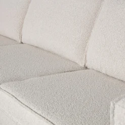 Best WOOOD Rodeo bank 3-zits bouclé Naturel