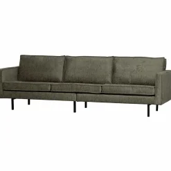 Best WOOOD Rodeo bank 3-zits structure velvet Frost