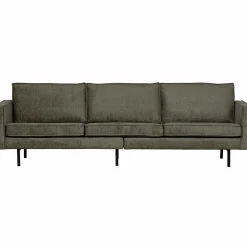 Best WOOOD Rodeo bank 3-zits structure velvet Frost