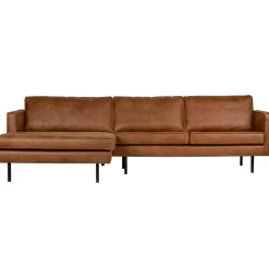 Best WOOOD Rodeo chaise longue links ecoleer Cognac
