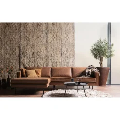 Best WOOOD Rodeo chaise longue links ecoleer Cognac