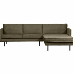 Sale WOOOD Rodeo chaise longue rechts structure velvet Bonsai