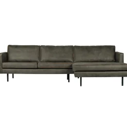 Best WOOOD Rodeo chaise longue rechts ecoleer Army