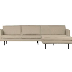Hot WOOOD Rodeo chaise longue rechts bouclé Beige