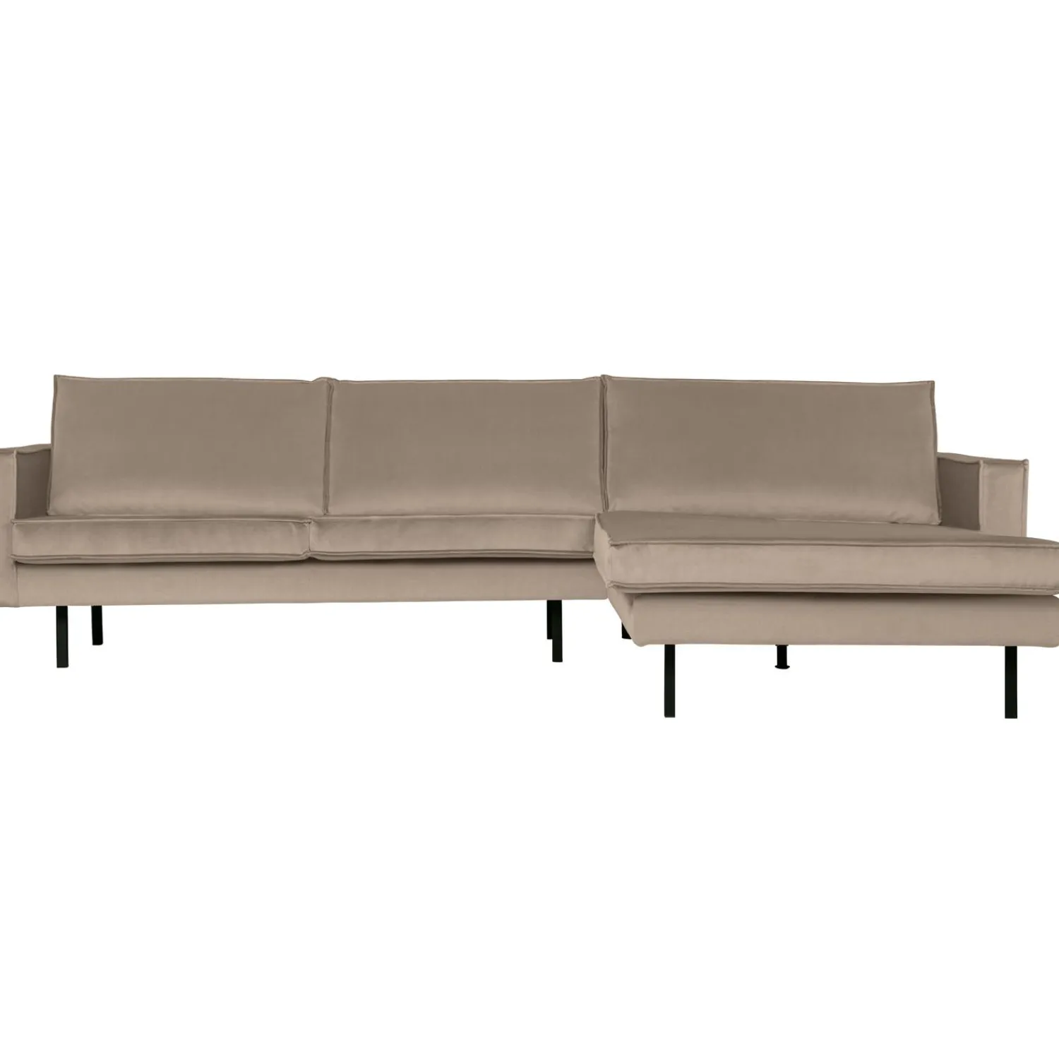 Sale WOOOD Rodeo chaise longue rechts velvet Khaki