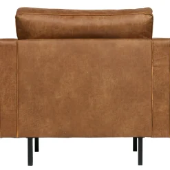 Discount WOOOD Rodeo classic fauteuil ecoleer Cognac