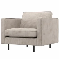 Sale WOOOD Rodeo classic fauteuil ribstof Ecru